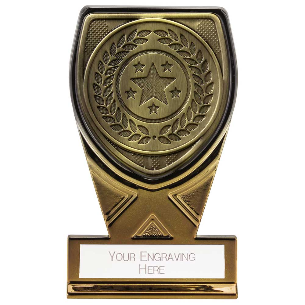 Fusion Cobra Multisport Plaque Award Black & Gold 110mm