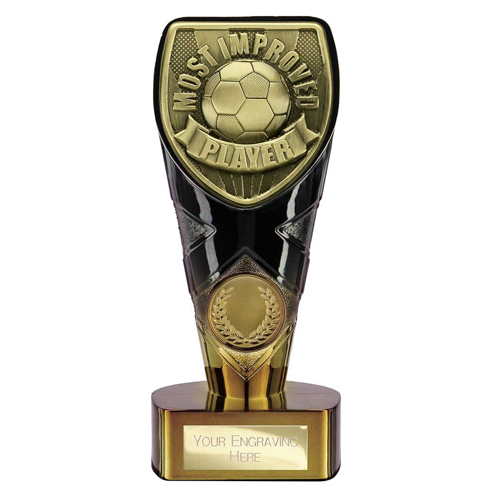 Fusion Cobra Most Improved Player Award Black & Gold 150mm