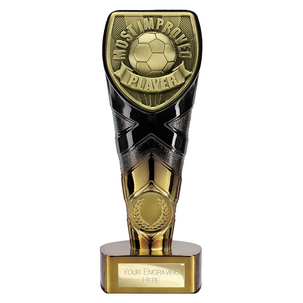 Fusion Cobra Most Improved Player Award Black & Gold 175mm