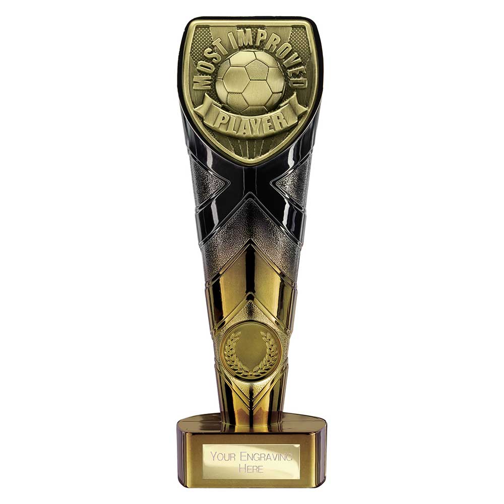 Fusion Cobra Most Improved Player Award Black & Gold 200mm