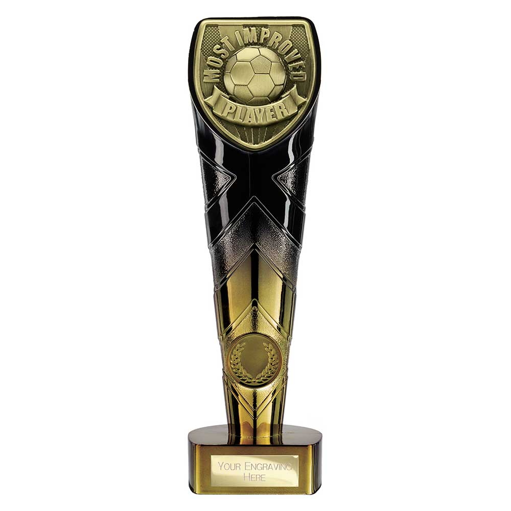 Fusion Cobra Most Improved Player Award Black & Gold 225mm