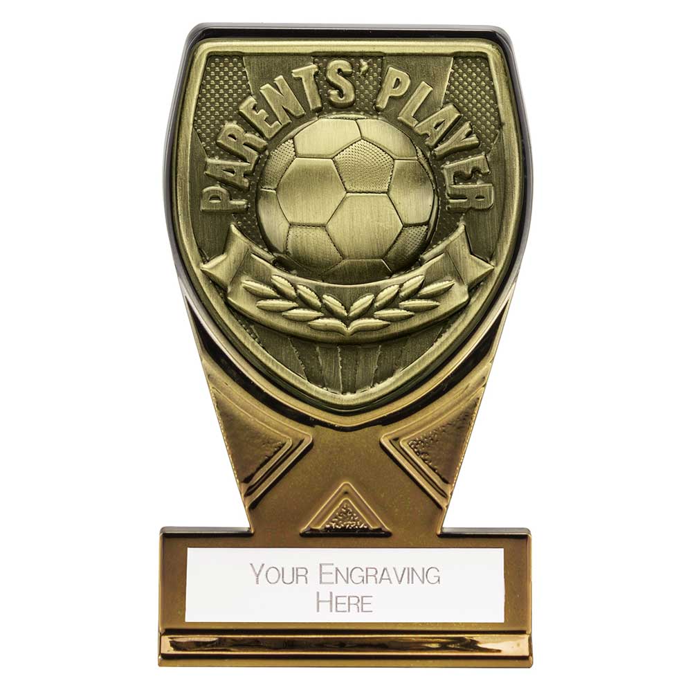 Fusion Cobra Parents Player Plaque Award Black & Gold 110mm
