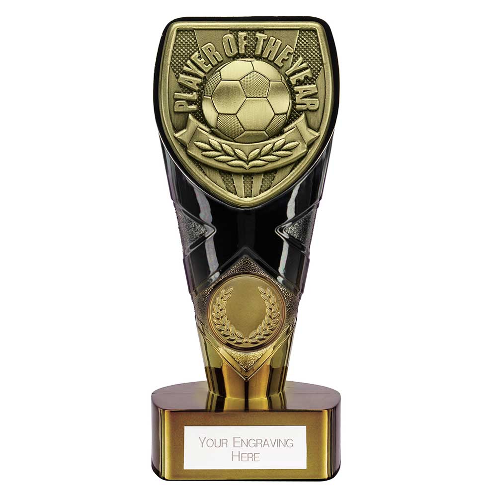 Fusion Cobra Player of Year Award Black & Gold 150mm