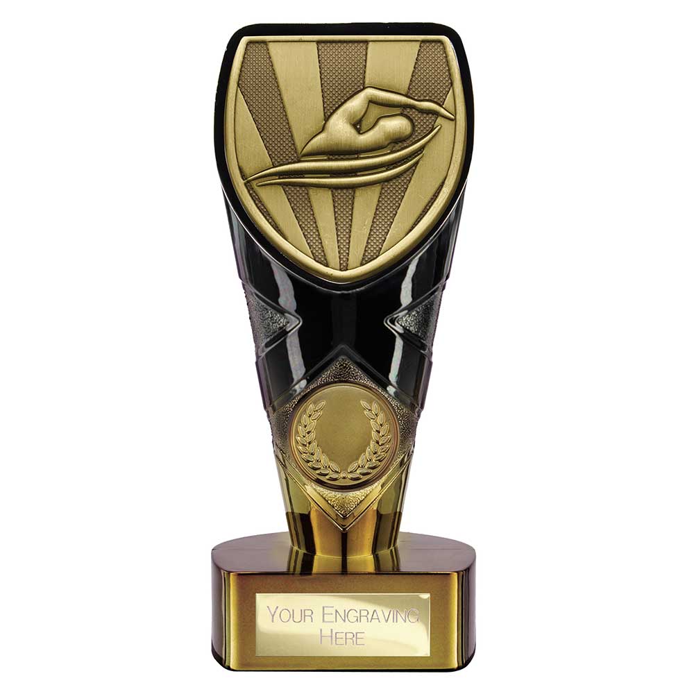 Fusion Cobra Swimming Award Black & Gold 150mm