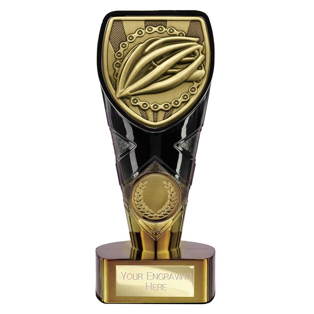 Fusion Cobra Cycling Award Black & Gold 150mm