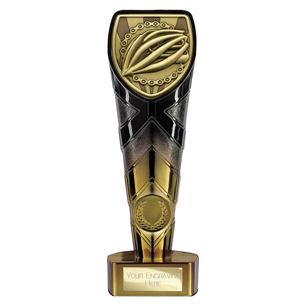 Fusion Cobra Cycling Award Black & Gold 200mm