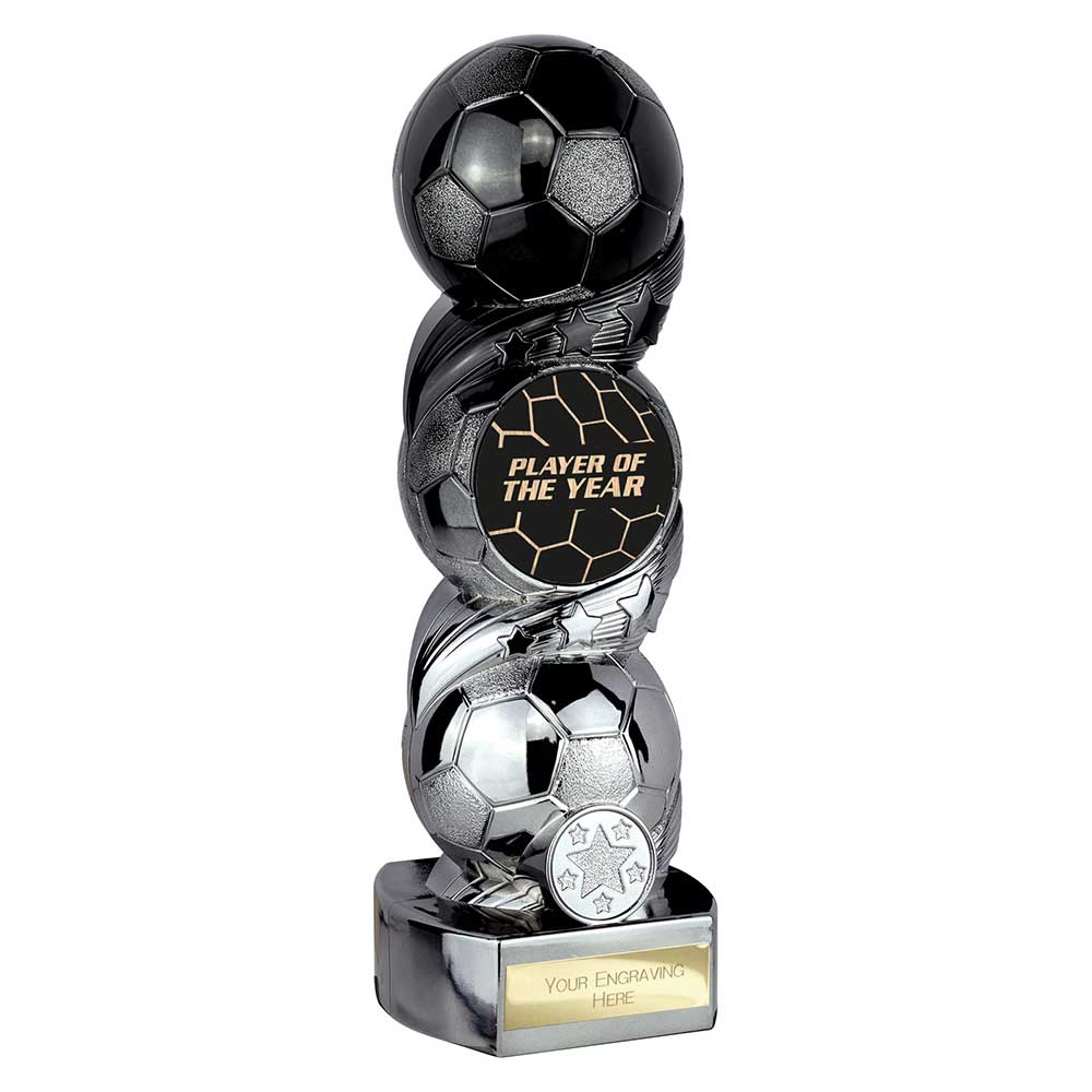 Hat-trick Strike Player of Year Carbon Black to Gunmetal 240mm