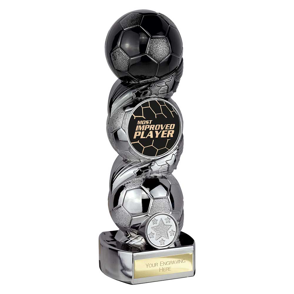 Hat-trick Strike Most Improved Carbon Black to Gunmetal 220mm