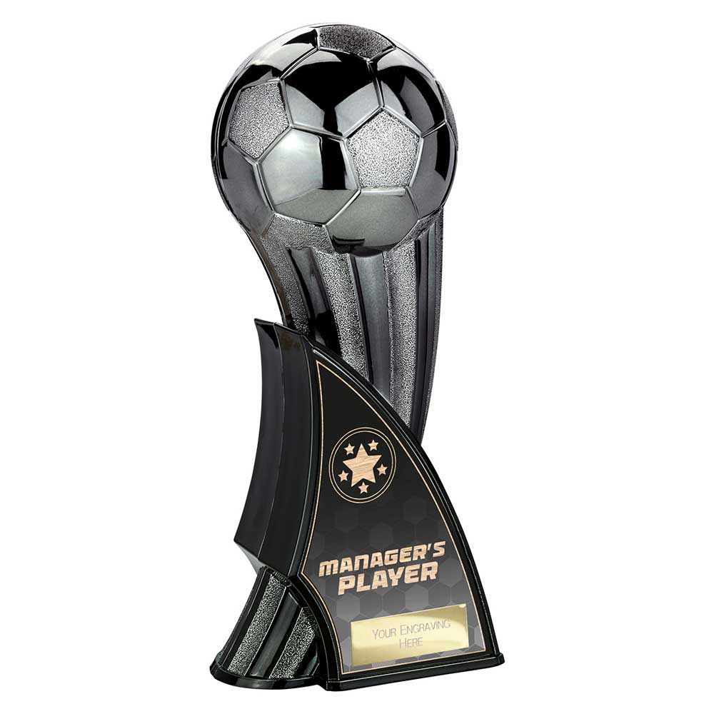 Firestorm Heavyweight Managers Player Gunmetal to Black 220mm