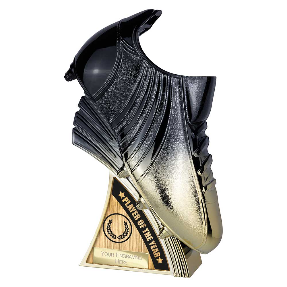 Power Boot Heavyweight Player of Year Carbon Black to Gold 250mm