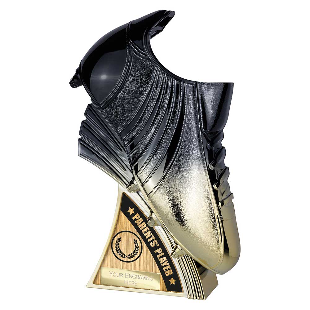 Power Boot Heavyweight Parents Player Carbon Black to Gold 250mm