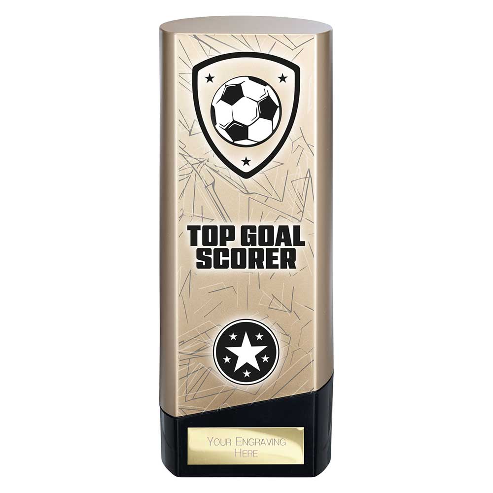Prime Heavyweight Top Goal Scorer Gold & Black 190mm