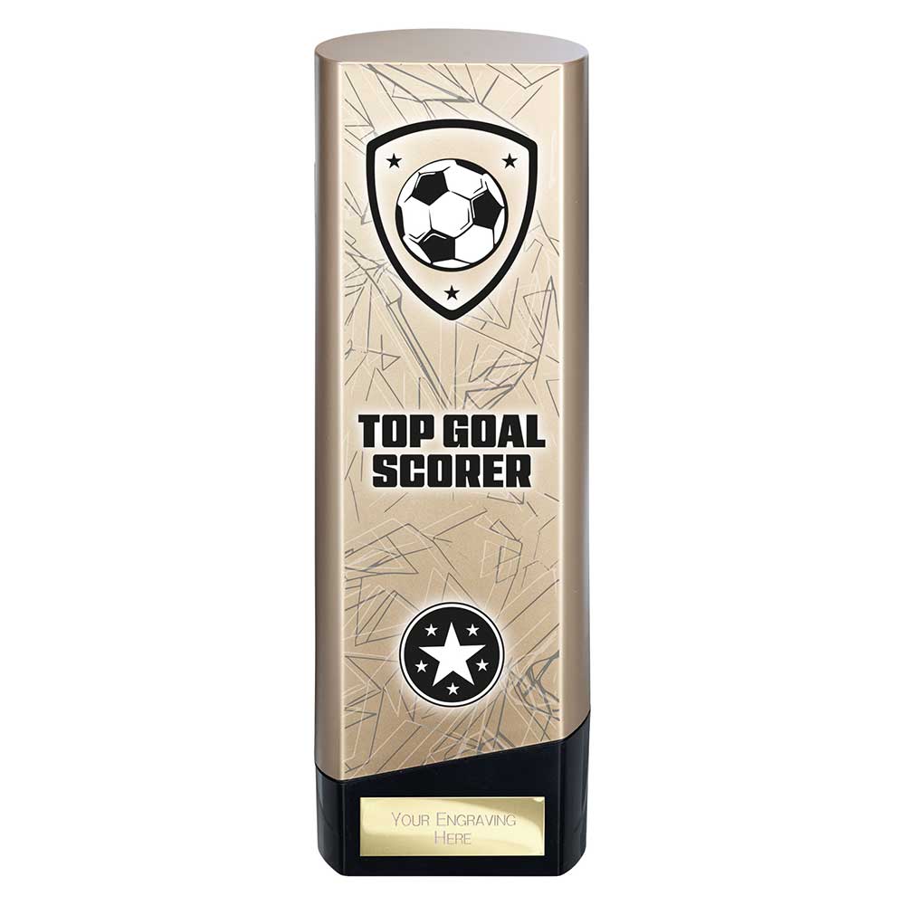 Prime Heavyweight Top Goal Scorer Gold & Black 220mm