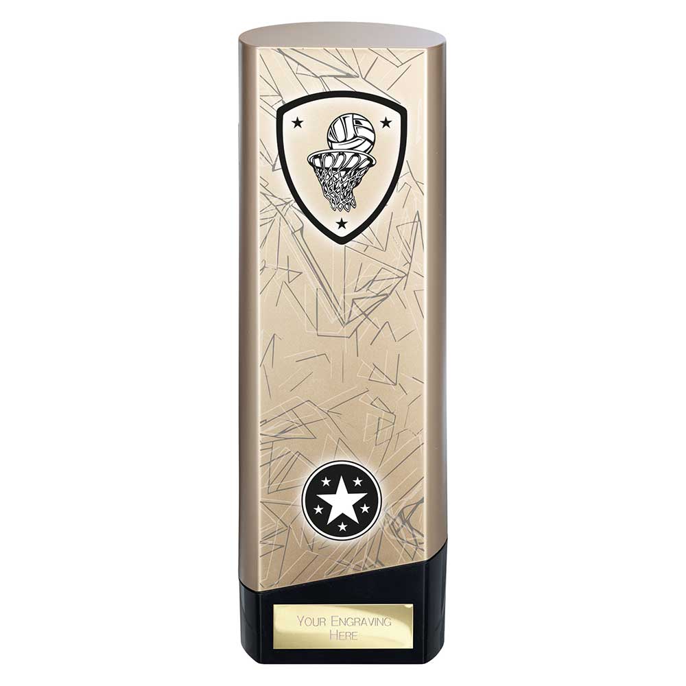 Prime Heavyweight Netball Gold & Black 220mm