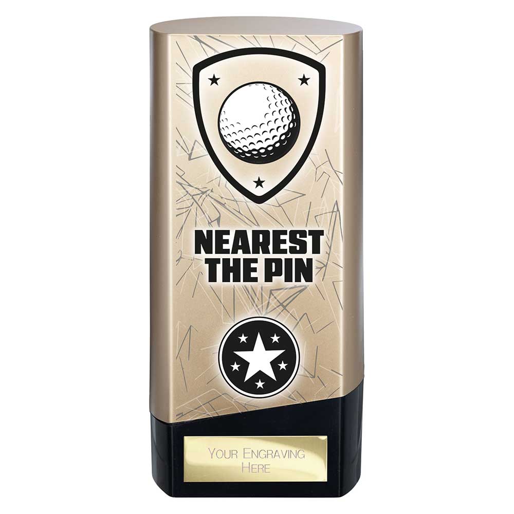 Prime Heavyweight Golf Nearest the Pin Gold & Black 160mm