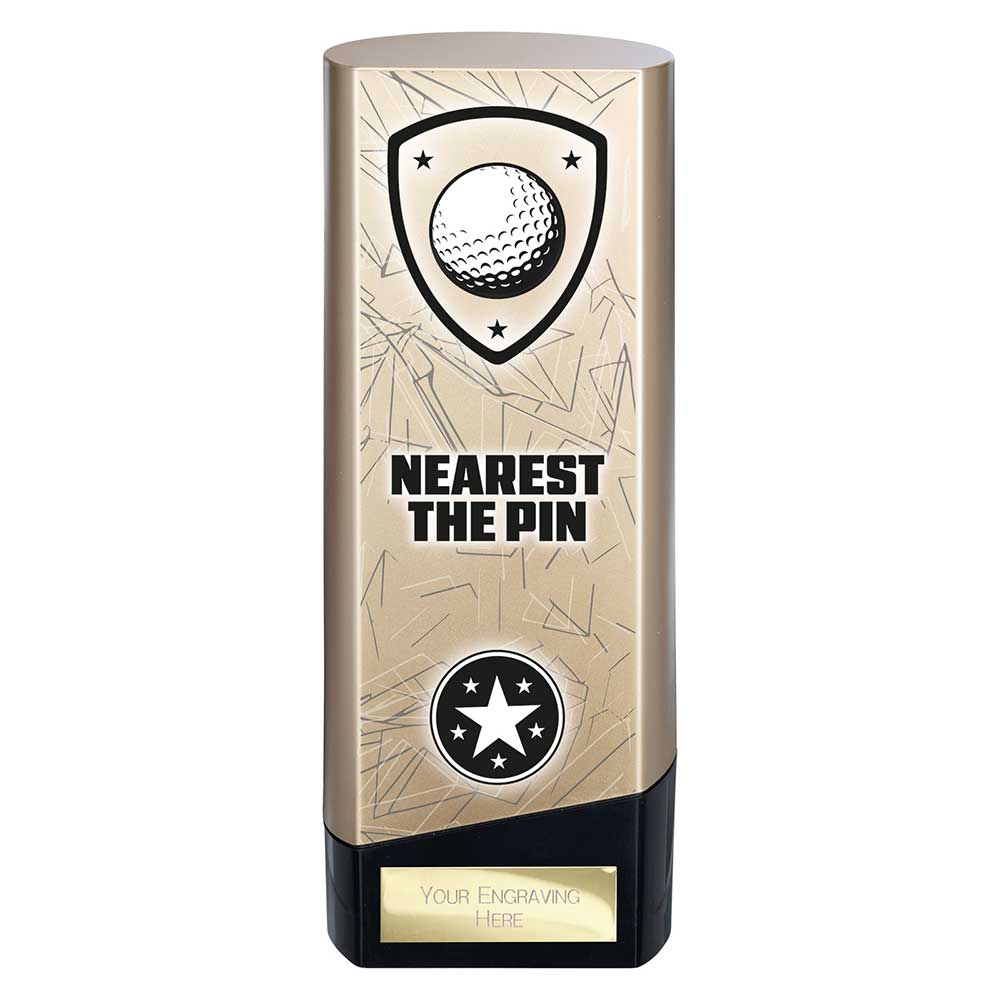 Prime Heavyweight Golf Nearest the Pin Gold & Black 190mm