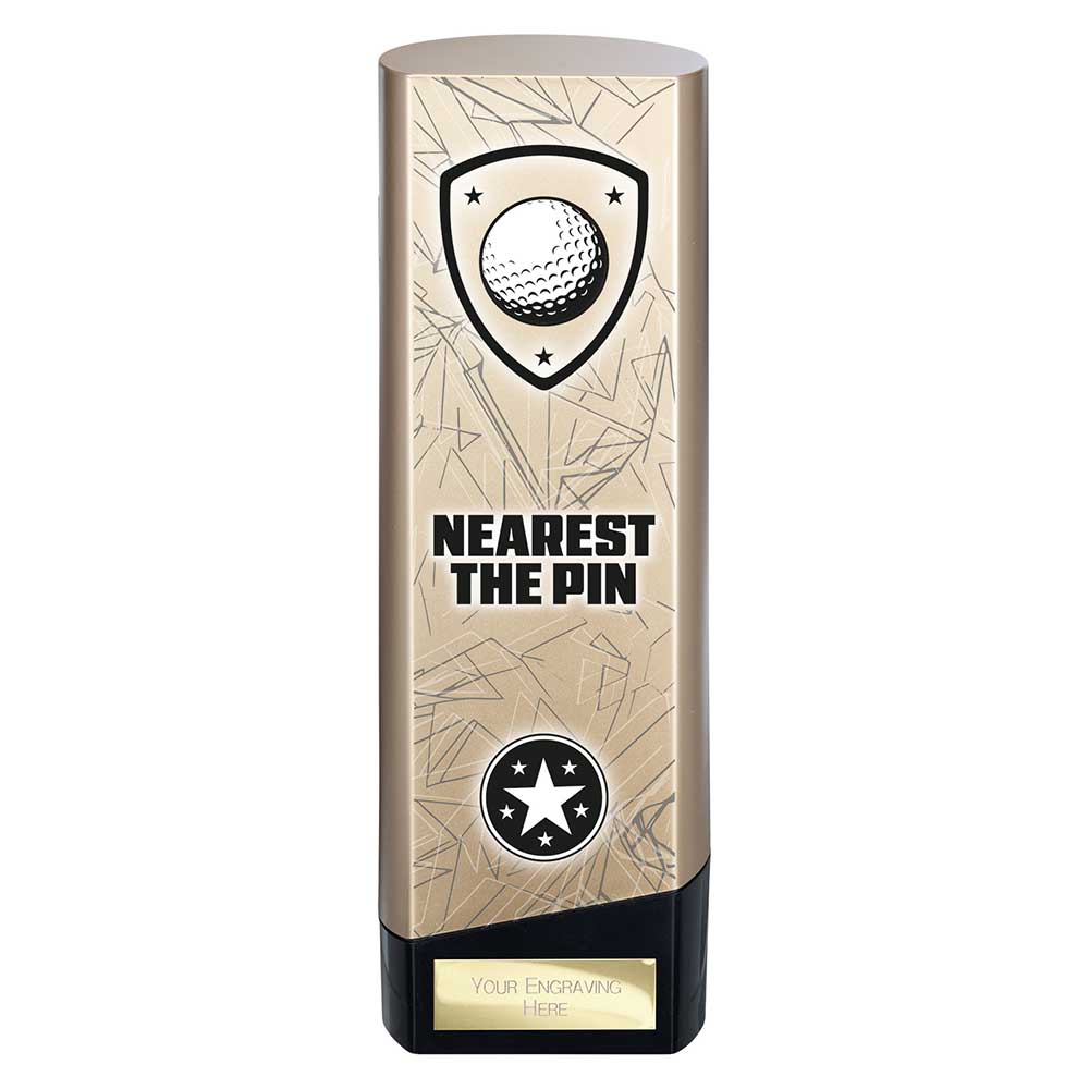 Prime Heavyweight Golf Nearest the Pin Gold & Black 220mm