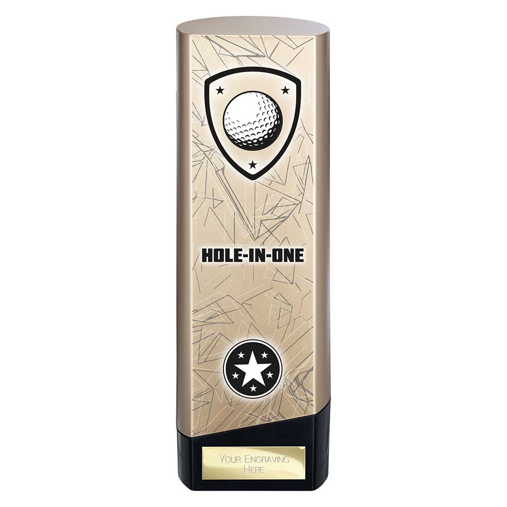 Prime Heavyweight Golf Hole in One Gold & Black 220mm