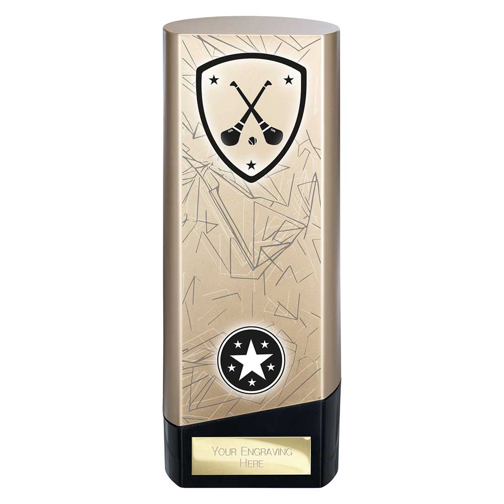 Prime Heavyweight GAA Hurling Gold & Black 190mm