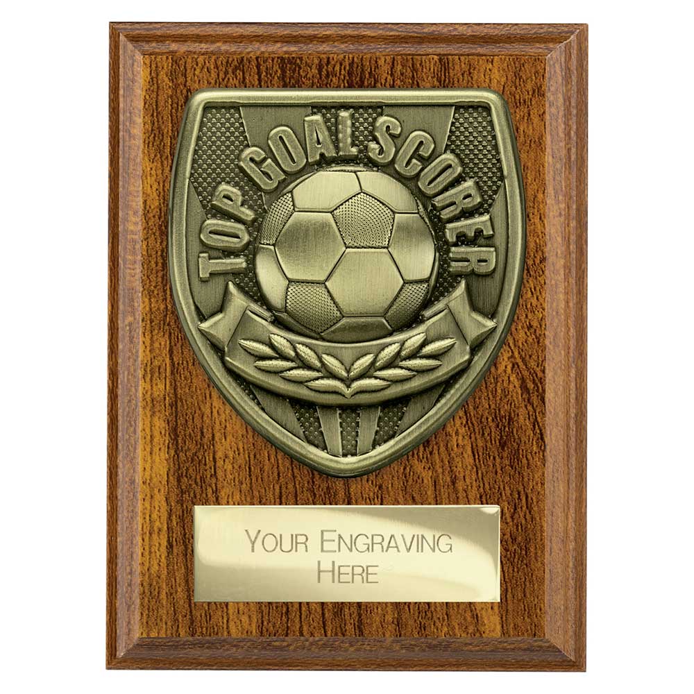 Cobra Plaque Top Scorer Award Walnut 125mm