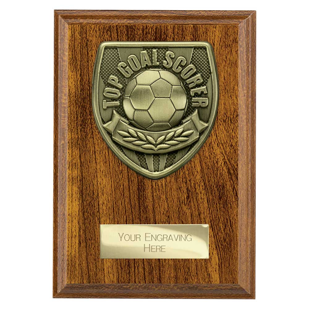 Cobra Plaque Top Scorer Award Walnut 150mm
