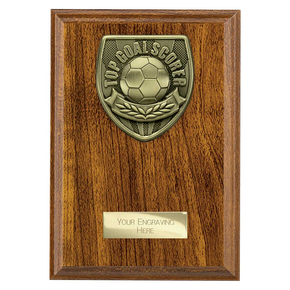 Cobra Plaque Top Scorer Award Walnut 175mm
