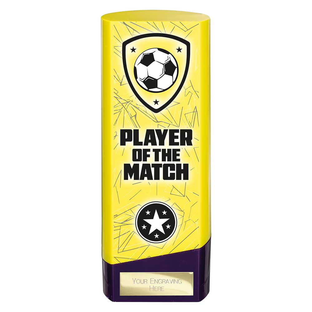 Prime Heavyweight Player of Match Yellow & Purple 190mm
