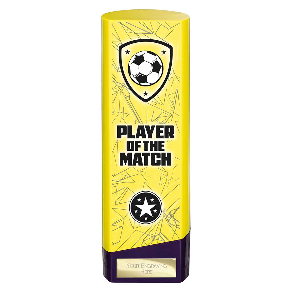 Prime Heavyweight Player of Match Yellow & Purple 220mm
