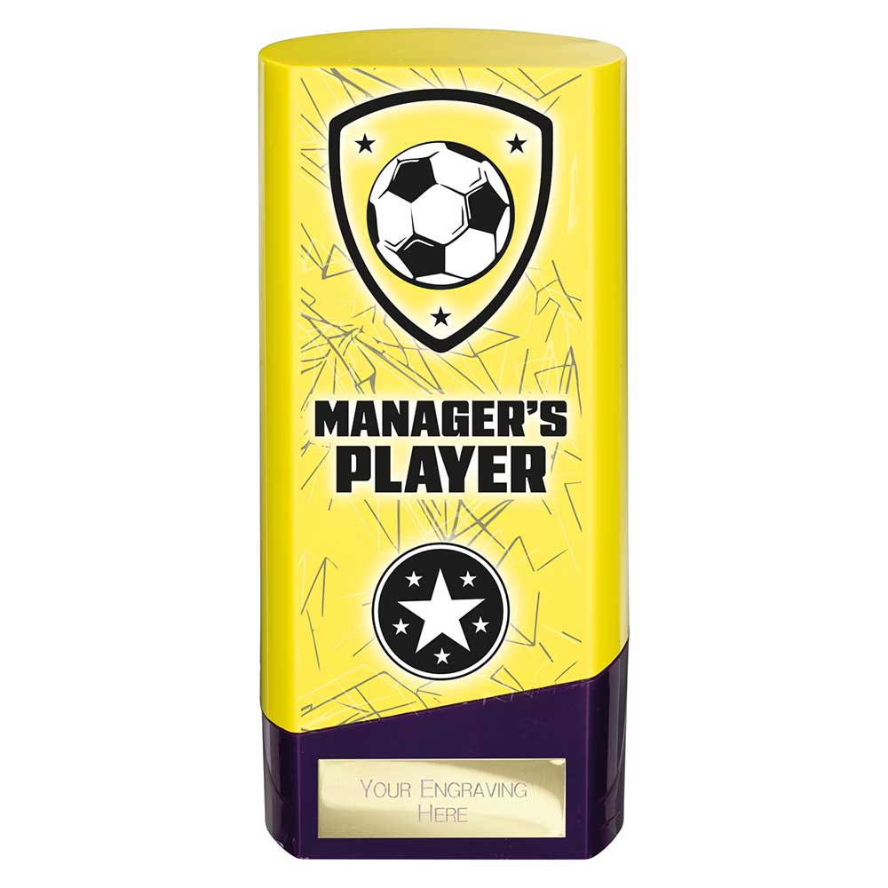 Prime Heavyweight Managers Player Yellow & Purple 160mm