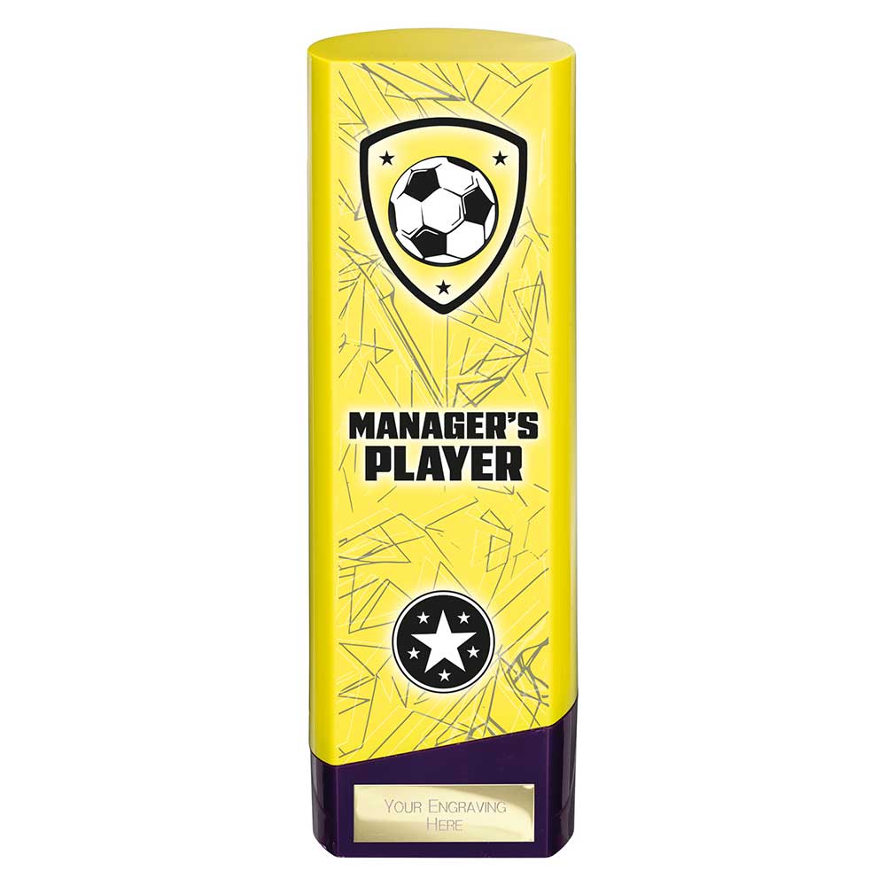 Prime Heavyweight Managers Player Yellow & Purple 220mm