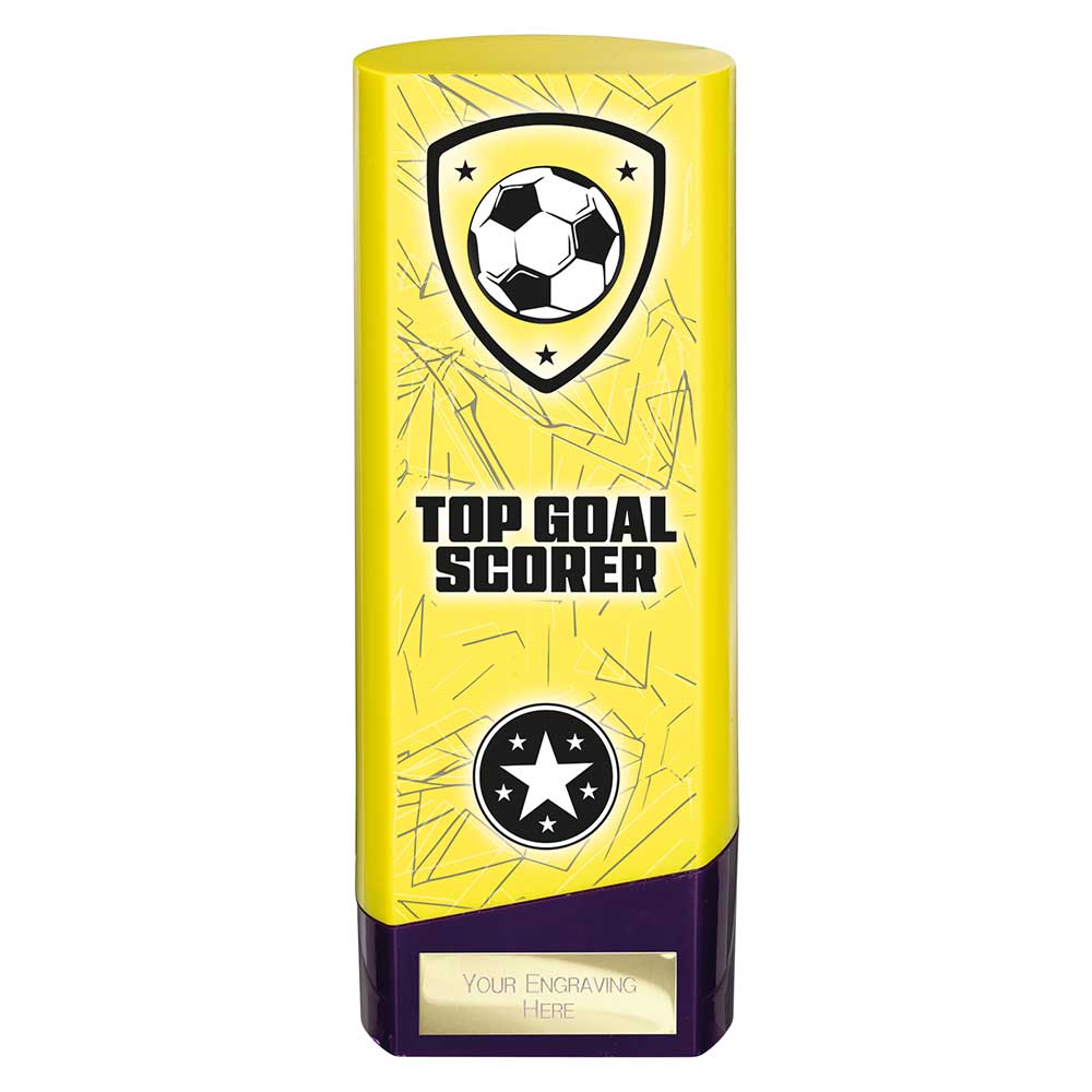 Prime Heavyweight Top Goal Scorer Yellow & Purple 190mm