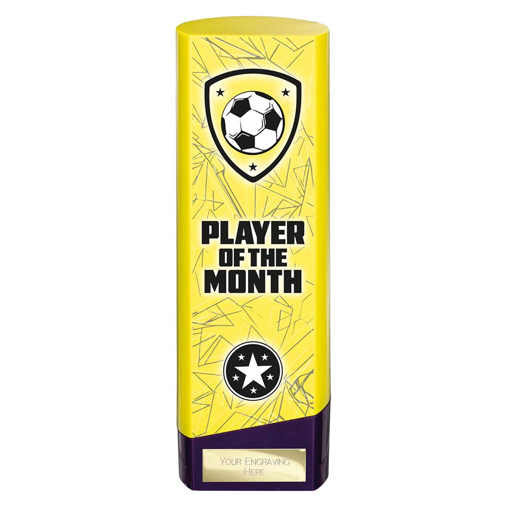 Prime Heavyweight Player of Month Yellow & Purple 220mm