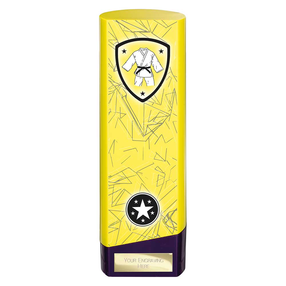 Prime Heavyweight Martial Arts Yellow & Purple 220mm