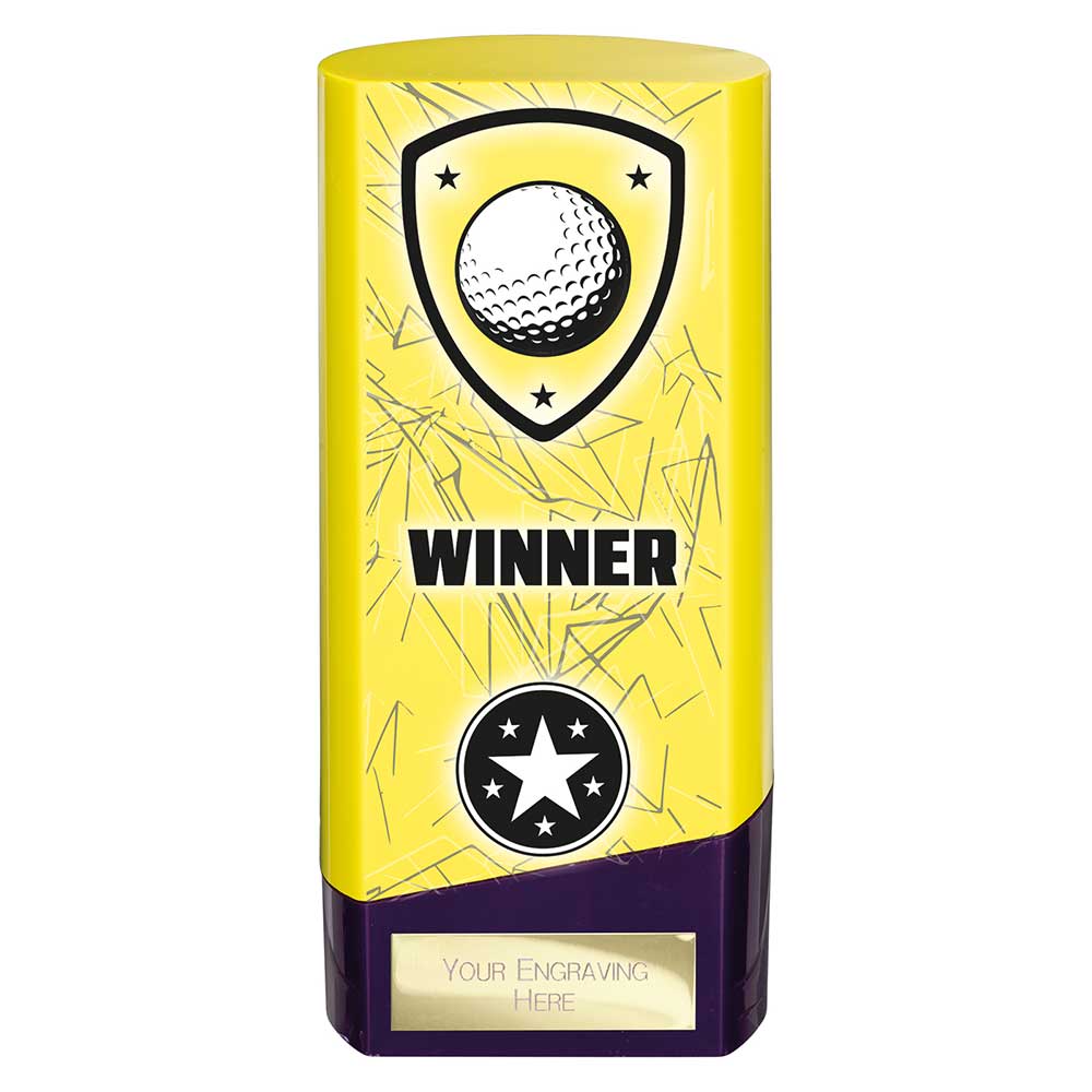 Prime Heavyweight Golf Yellow & Purple 160mm
