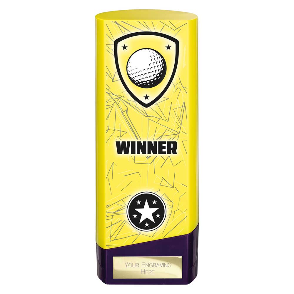 Prime Heavyweight Golf Yellow & Purple 190mm