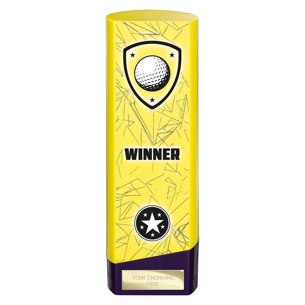 Prime Heavyweight Golf Yellow & Purple 220mm