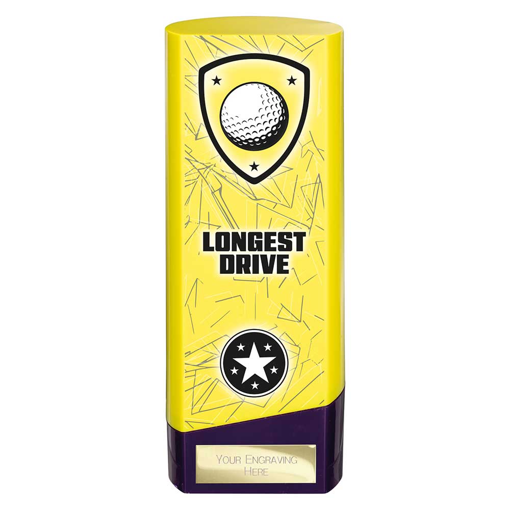 Prime Heavyweight Golf Longest Drive Yellow & Purple 190mm