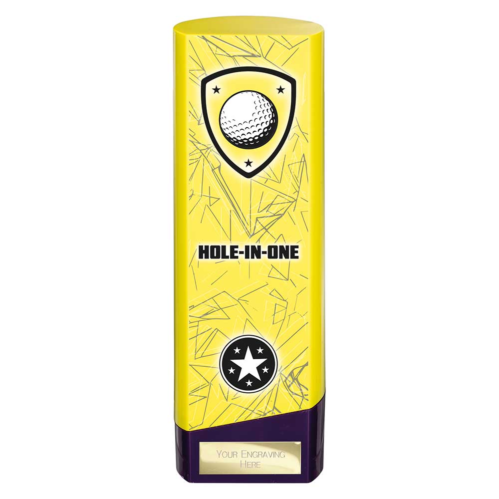 Prime Heavyweight Golf Hole in One Yellow & Purple 220mm
