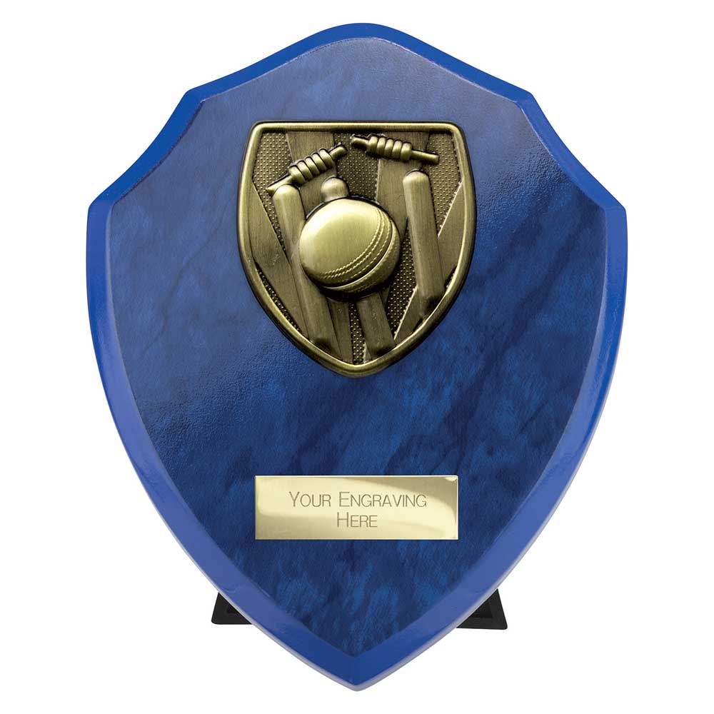 Cobra Shield Cricket Award Azure Blue 150mm