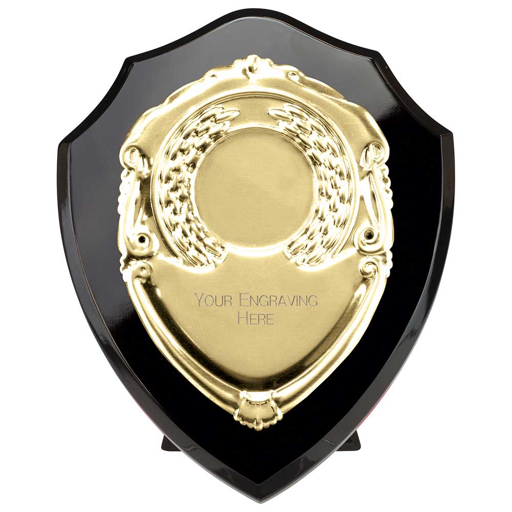 Reward Shield & Front Epic Black & Gold 100mm
