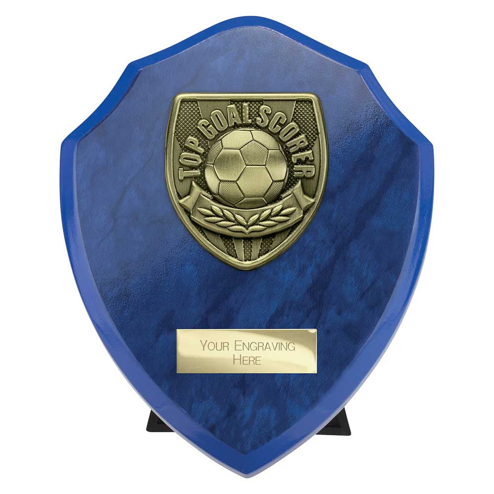 Cobra Shield Top Scorer Award Azure Blue 150mm