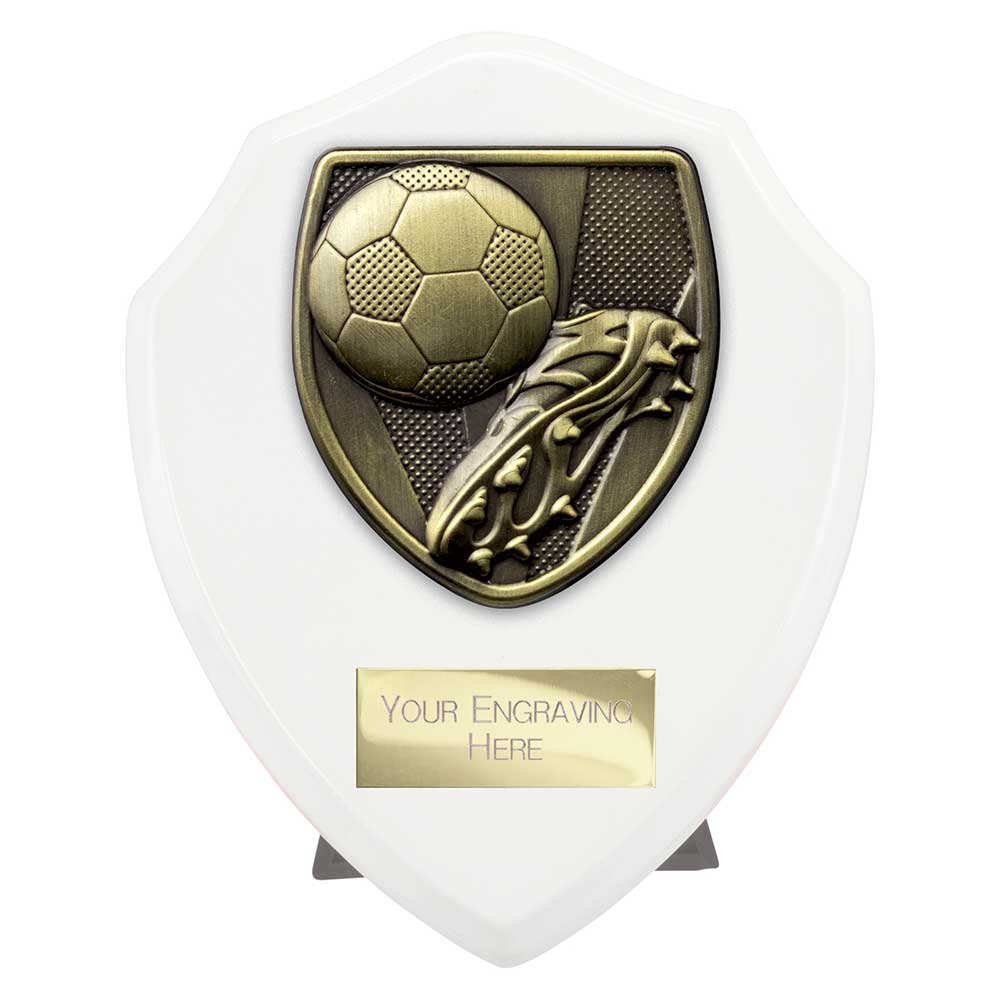 Cobra Shield Football Boot & Ball Award Arctic White 125mm