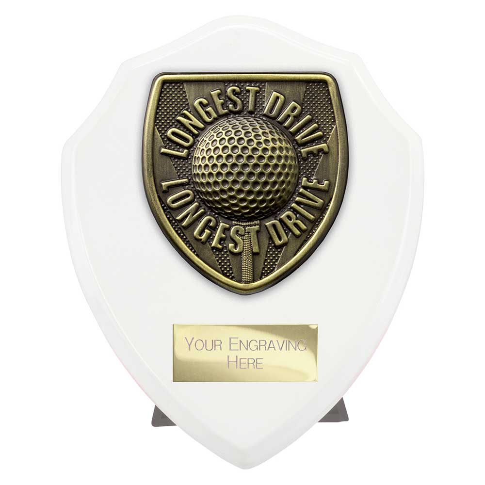 Cobra Shield Golf Longest Drive Award Arctic White 125mm