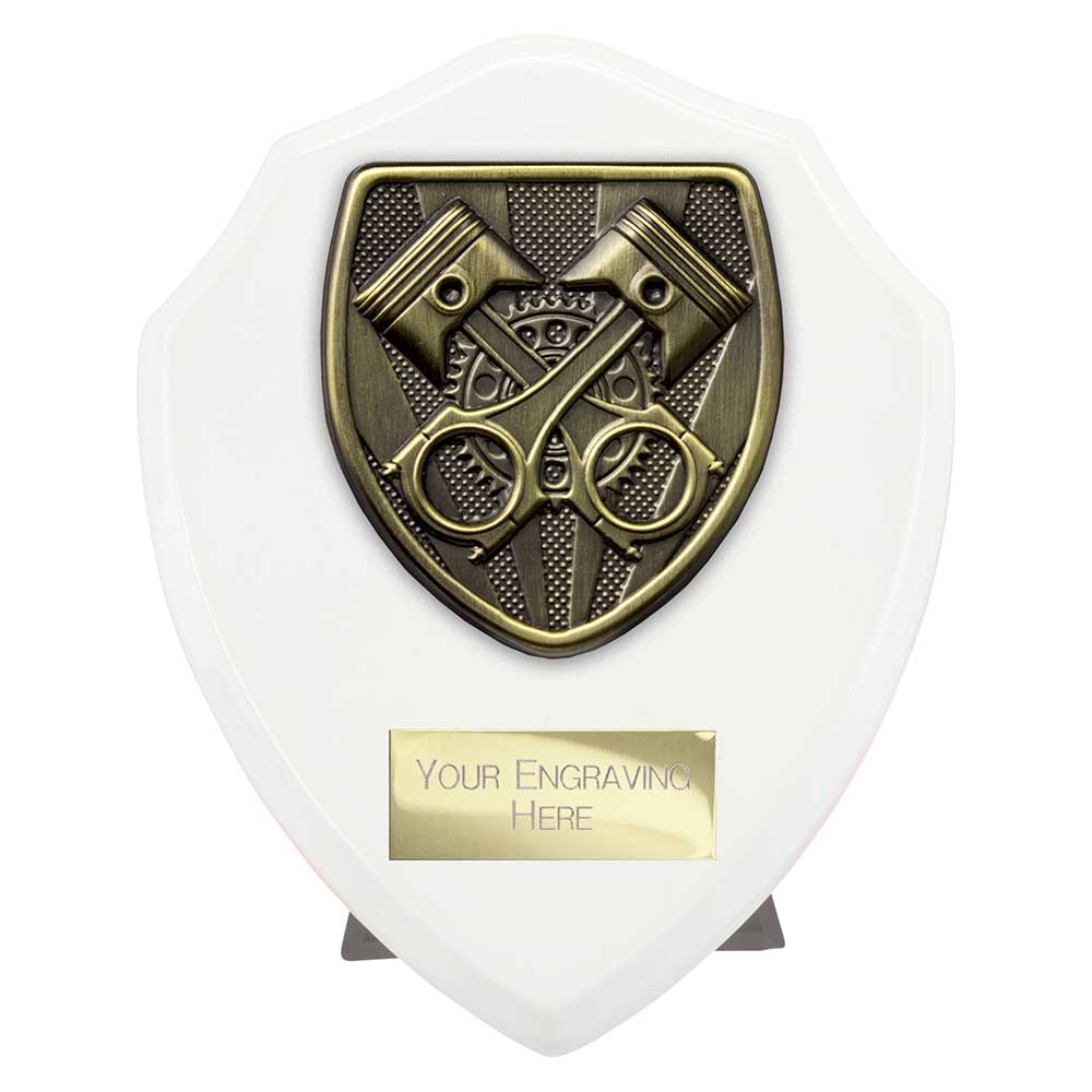 Cobra Shield Motorsport Piston Award Arctic White 125mm