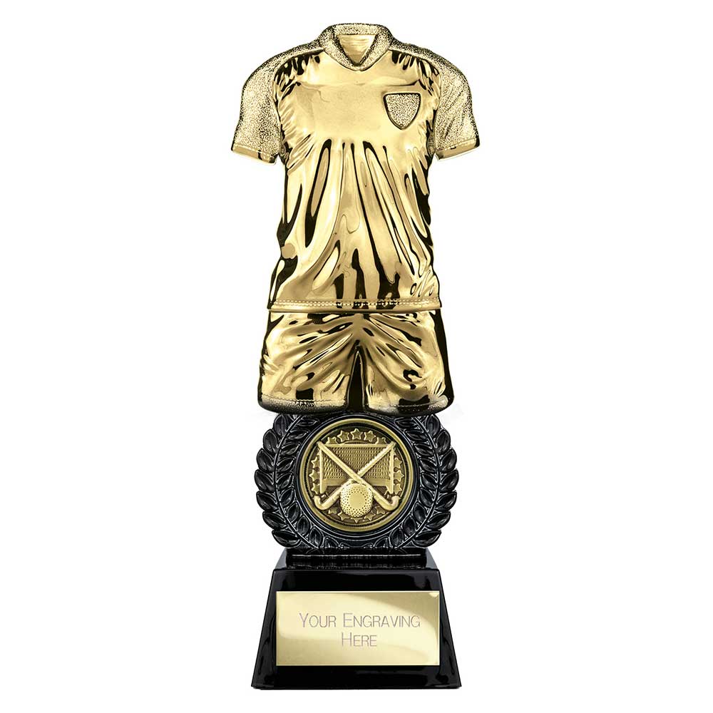 Intensity Hockey Award Gold & Carbon Black 260mm