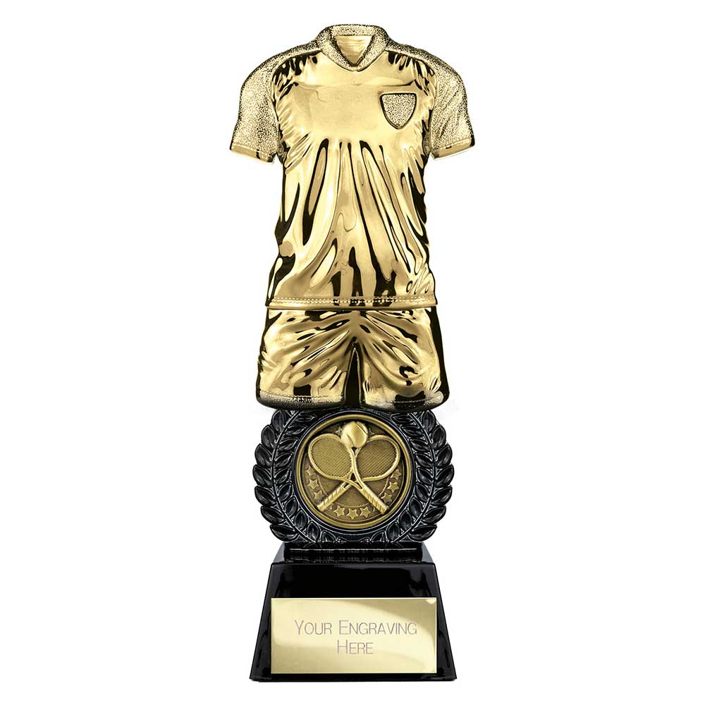 Intensity Tennis Award Gold & Carbon Black 260mm