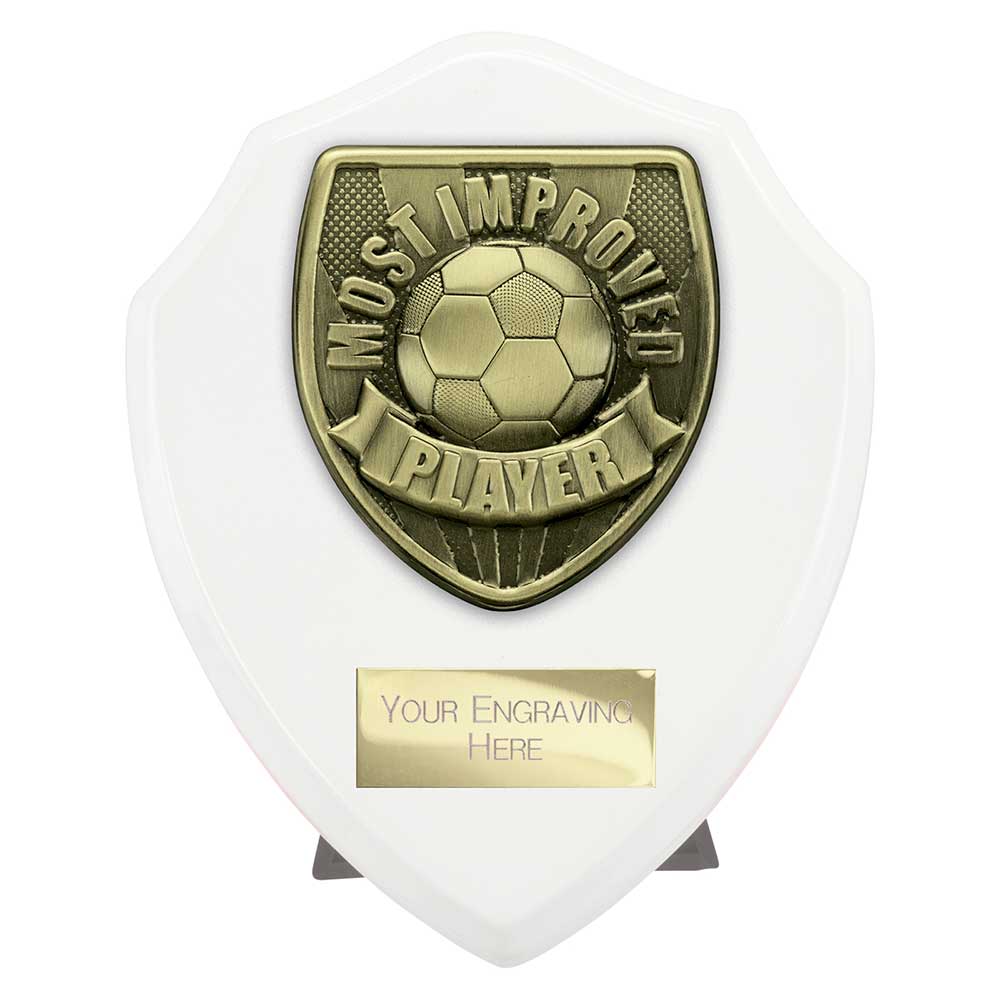 Cobra Shield Most Improved Player Award Arctic White 125mm