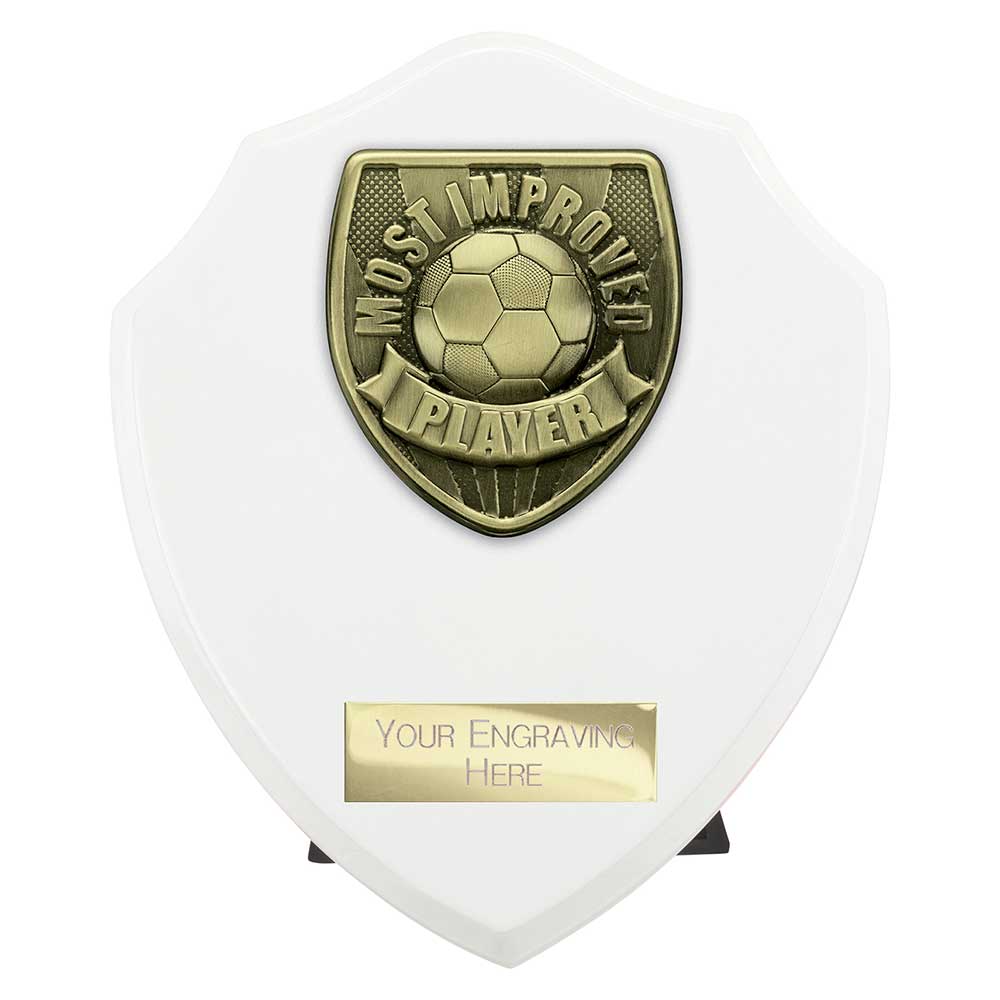 Cobra Shield Most Improved Player Award Arctic White 150mm