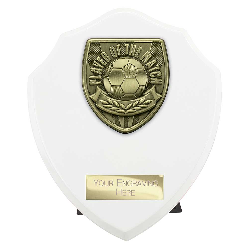 Cobra Shield Player of Match Award Arctic White 150mm