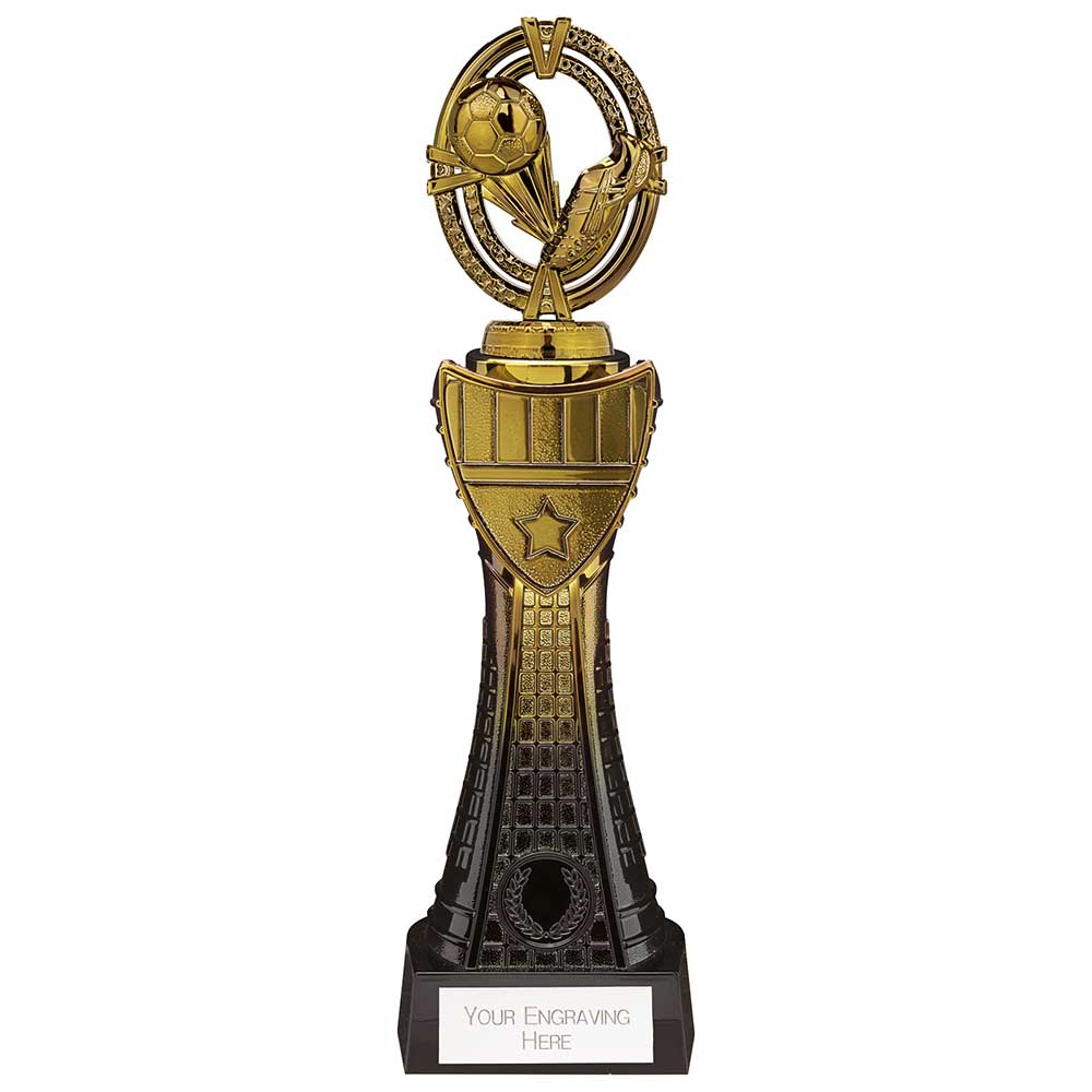 Maverick Heavyweight Football Boot Award Black & Gold 315mm